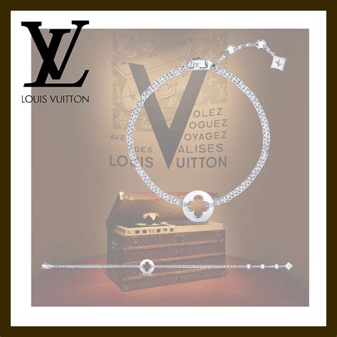 louis vuitton white gold charm bracelet|EMPREINTE CHAIN BRACELET, WHITE GOLD .